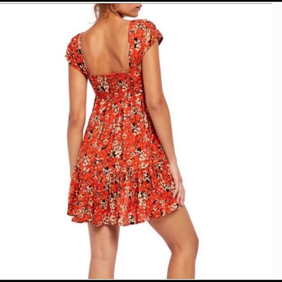 NWT Free People floral summer dress size large - Picture 2 of 5